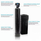 Whole House Filtration with 64,000 Grain Water Softener, Reverse Osmosis System and Sediment-Gac Pre-Filter