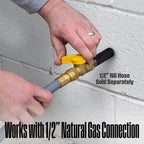 12,000-Watt Remote Electric Start Tri Fuel Gas, Propane, Natural Gas Powered Inverter Generator with CO Sensor